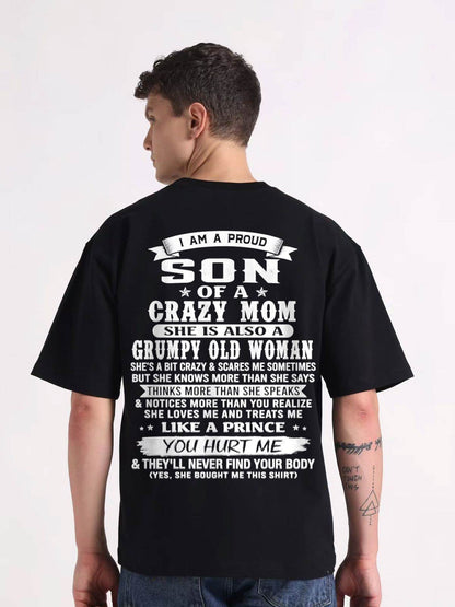 PROUD SON OF A CRAZY MOM - FROM MOM - TLEE00 (SKU2606-127-00)