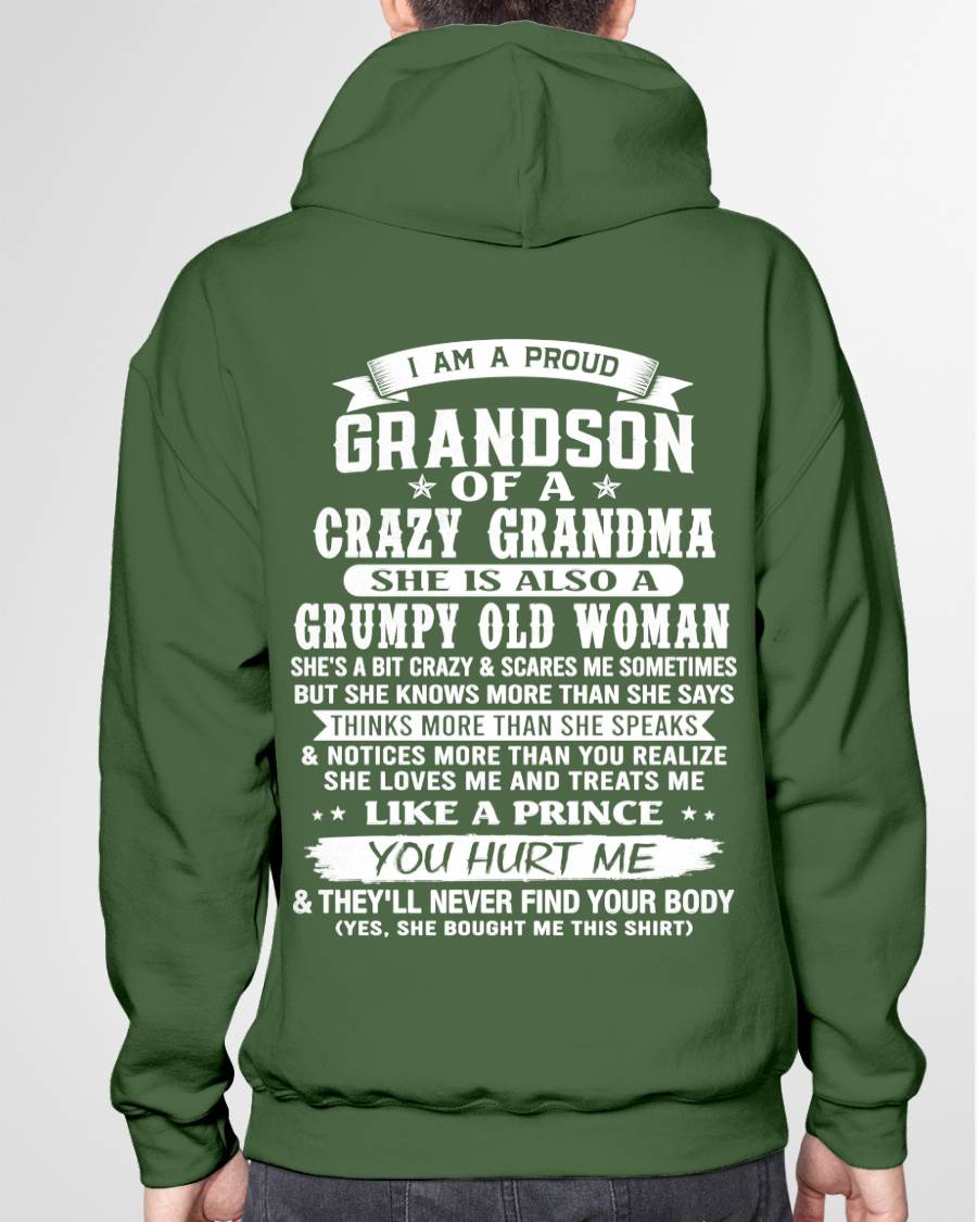 GRANDSON OF A CRAZY GRANDMA - FROM GRANDMA - TLEE00 (SKU2606-274-00)