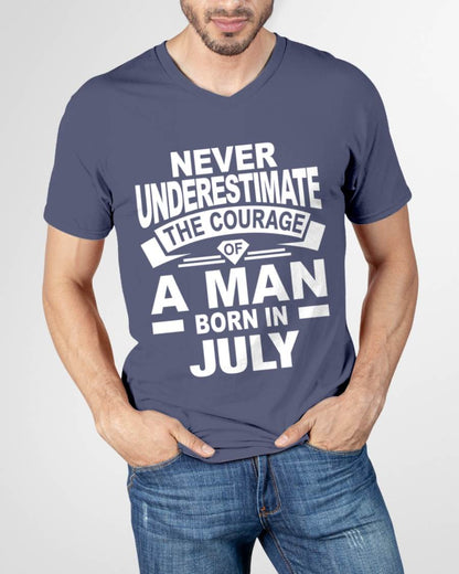 JULY BORN MAN : COURAGE STRENGTH & PRIDE - FOR MAN - TLEE07 (SKU2606-126-07)