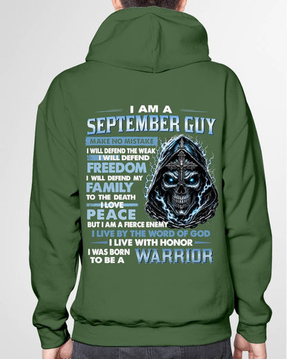 SEPTEMBER GUY – NEVER BACK DOWN - FOR MAN - TLEE09 (SKU2607-271-09)