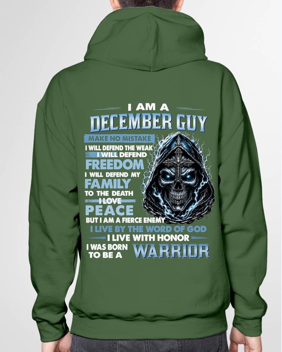 DECEMBER GUY – NEVER BACK DOWN - FOR MAN - TLEE12 (SKU2607-271-12)