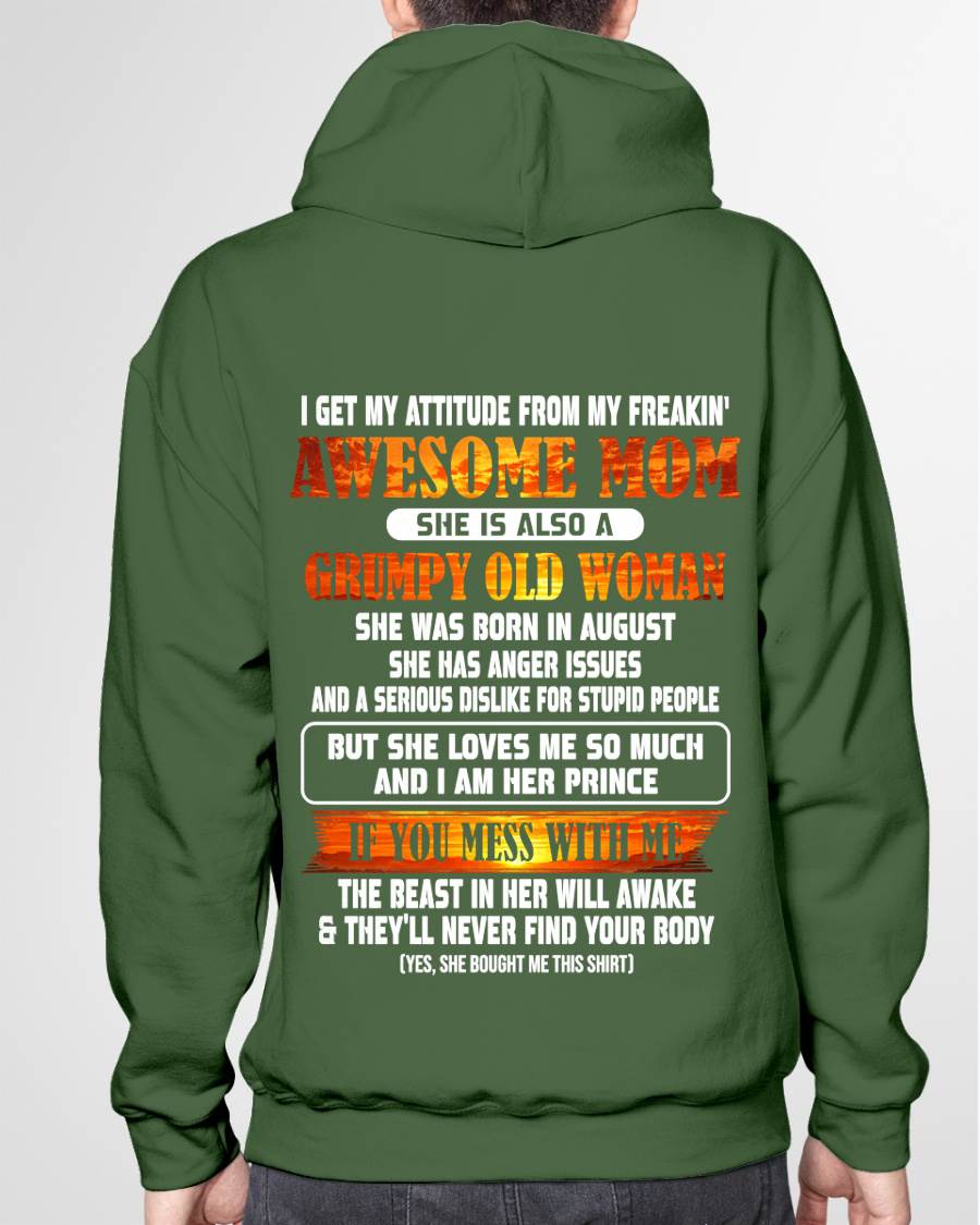 AUGUST - MESS WITH ME, MEET MY AWESOME MOM - FROM MOM - TLEE08 (SKU2606-142-08)