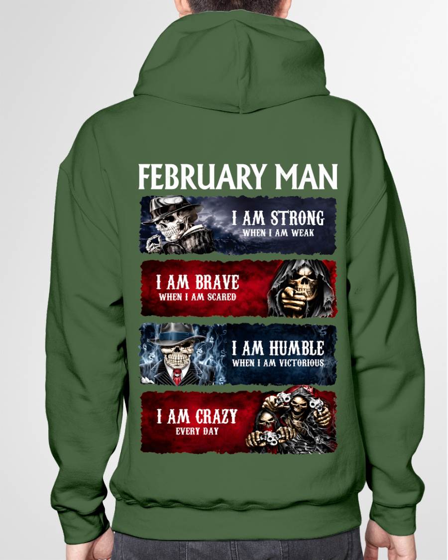 FEBRUARY MAN SKULL - FOR MAN - TLEE02 (SKU2607-304-02)
