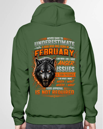 FEBRUARY MAN I DO WHAT I WANT SHIRT - FOR MAN - TLEE02 (SKU2608-244-02)
