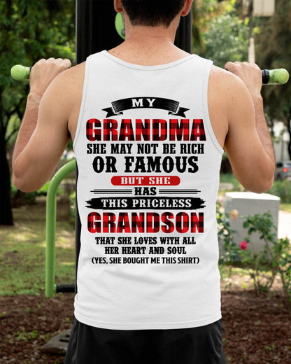 HER PRICELESS GRANDSON - FROM GRANDMA - TLEE00 (SKU2606-337-00)