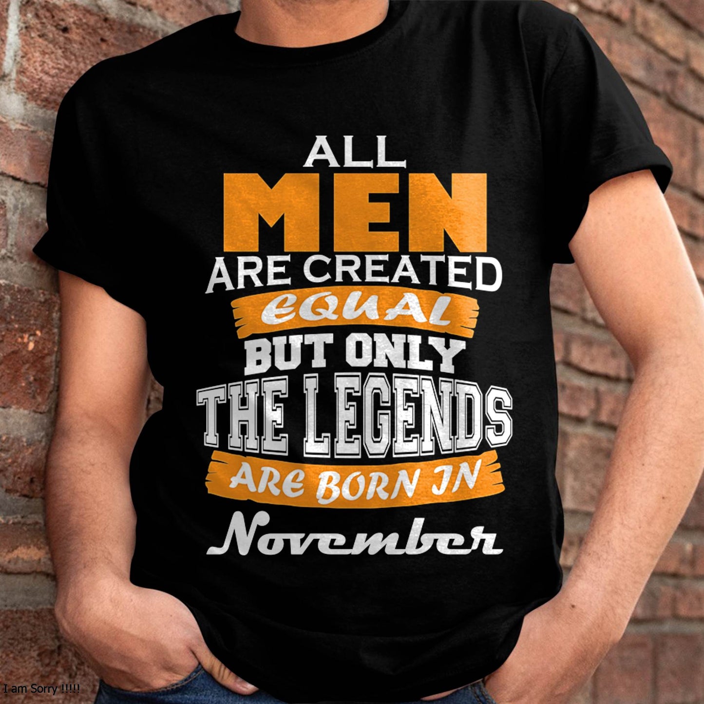 NOVEMBER : WHERE LEGENDS ARE BORN - FOR MAN - TLEE11 (SKU2604-107-11)