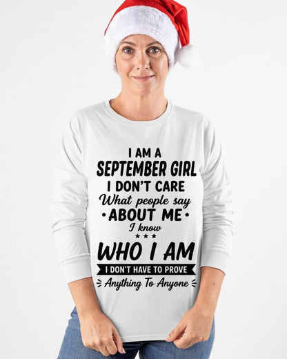 SEPTEMBER – I DON'T CARE WHAT PEOPLE SAY ABOUT ME - FOR WOMEN - TLEE09 (SKU2606-379-09)