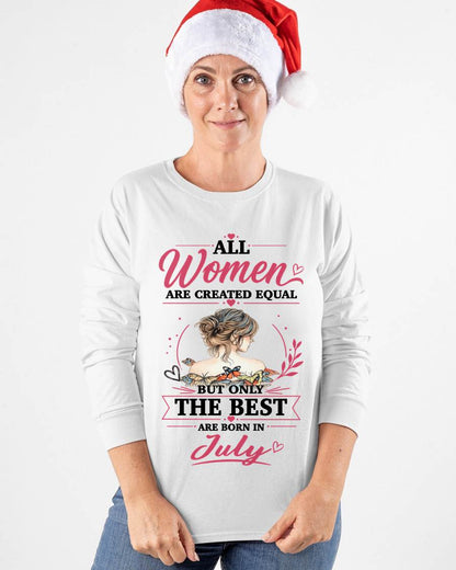 JULY GIRLS ARE SIMPLY THE BEST - FOR WOMEN - TLEE07 (SKU2604-316-07)