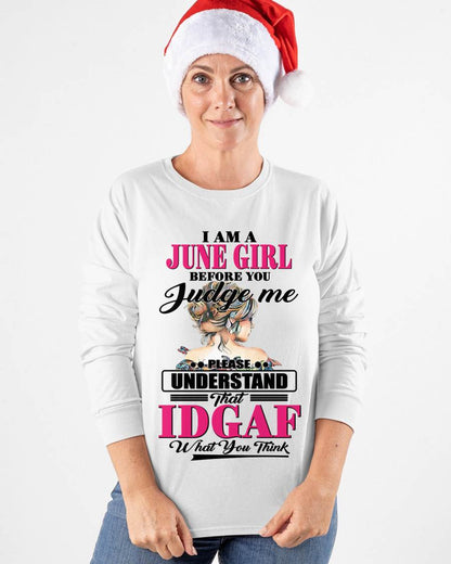 JUNE GIRL ENERGY – NOT HERE TO PLEASE - FOR WOMEN - TLEE06 (SKU2604-267-06)