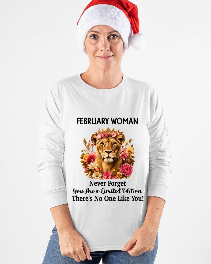 FEBRUARY WOMAN – PROUD TO BE DIFFERENT - FOR WOMEN - TLEE02 (SKU2607-74-02)