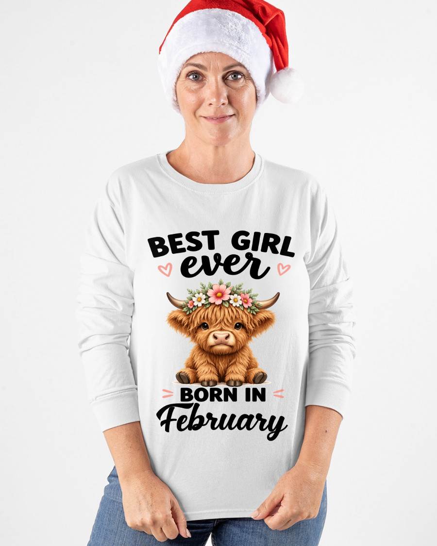 FEBRUARY - BEST GIRL EVER - FOR WOMEN - TLEE02 (SKU2607-198-02)