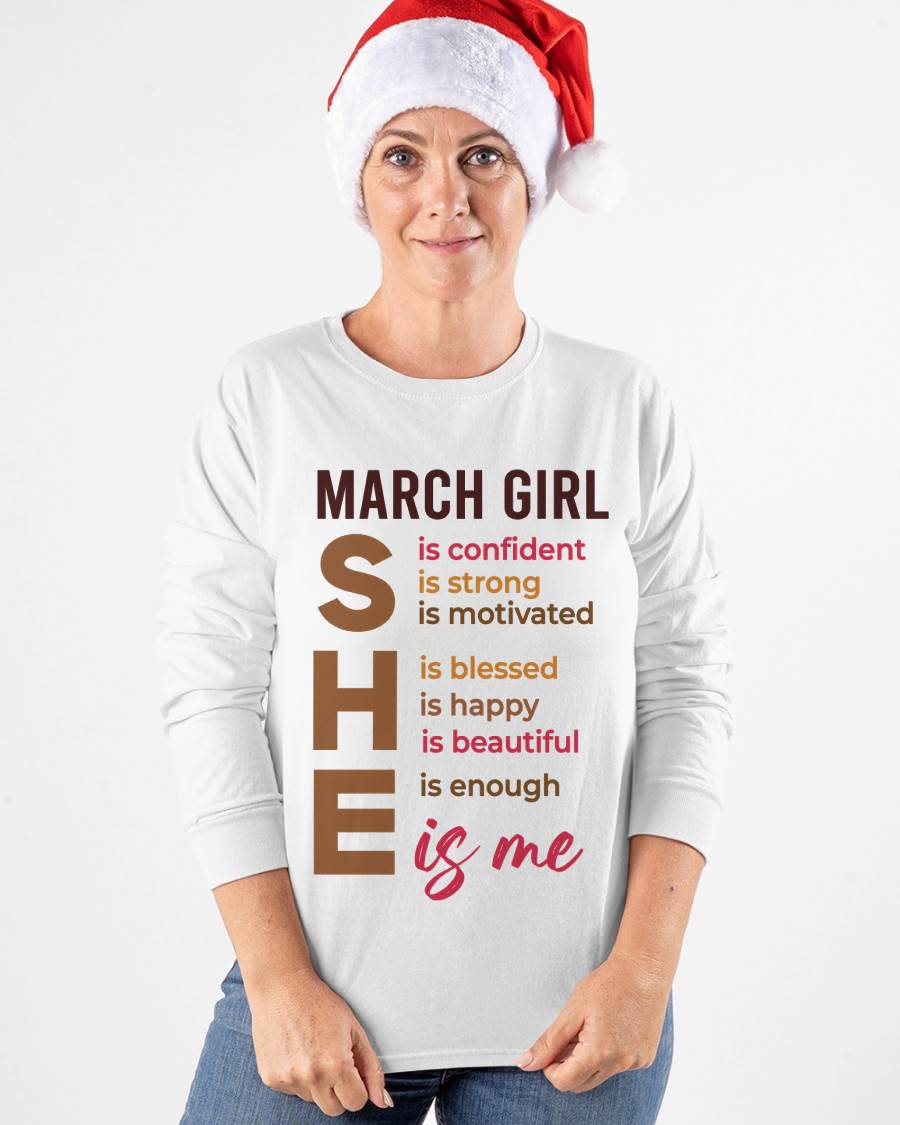 MARCH GIRL - SHE IS ME - FOR WOMEN - TLEE03 (SKU2607-164-03)
