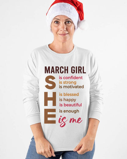 MARCH GIRL - SHE IS ME - FOR WOMEN - TLEE03 (SKU2607-164-03)