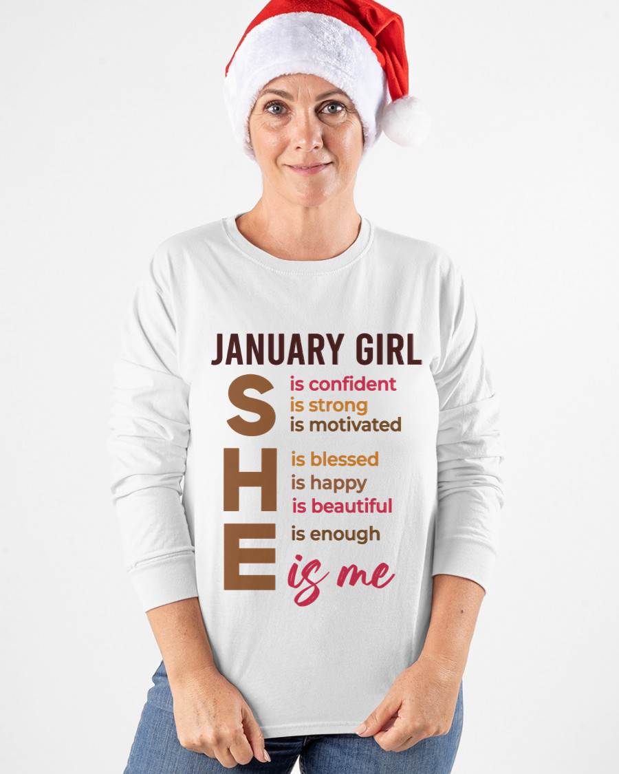 JANUARY GIRL - SHE IS ME - FOR WOMEN - TLEE01 (SKU2607-164-01)