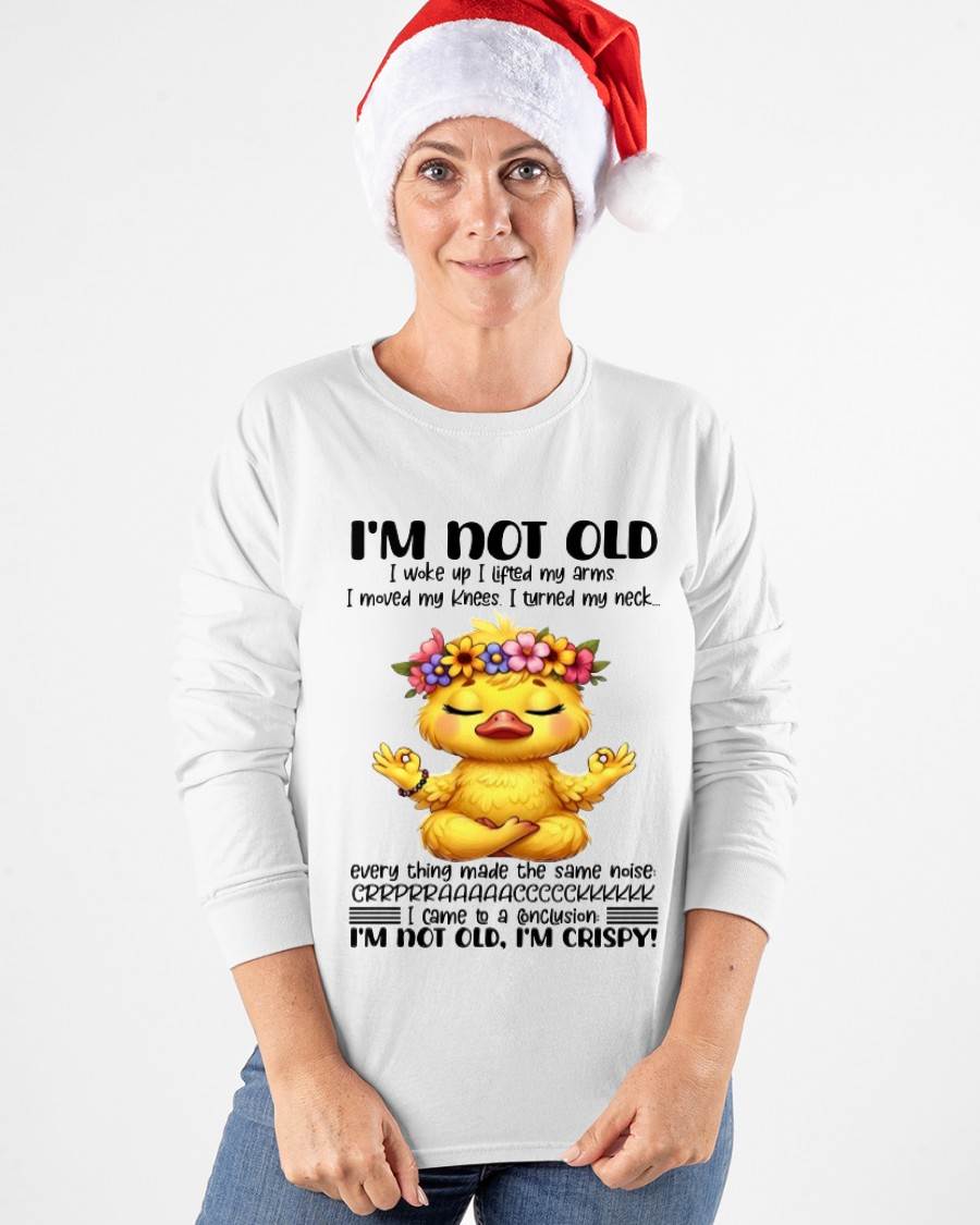 I'M NOT OLD I'M CRISPY SHIRT - FOR WOMEN - TLEE00