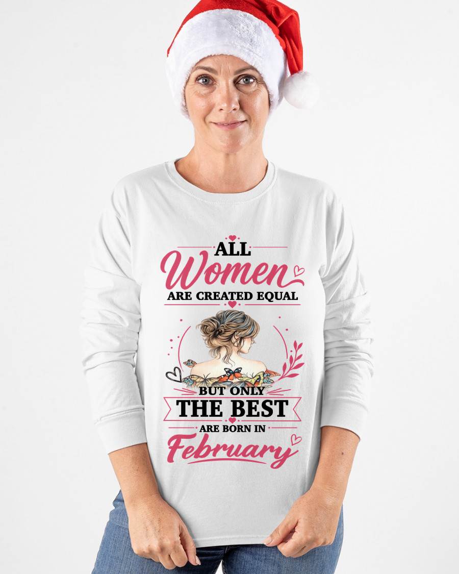 FEBRUARY GIRLS ARE SIMPLY THE BEST - FOR WOMEN - TLEE02 (SKU2604-316-02)