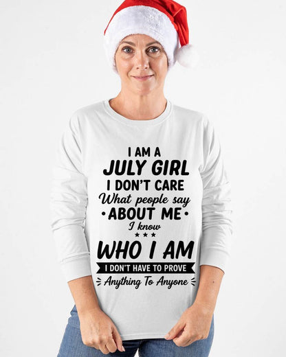JULY – I DON'T CARE WHAT PEOPLE SAY ABOUT ME - FOR WOMEN - TLEE07 (SKU2606-379-07)