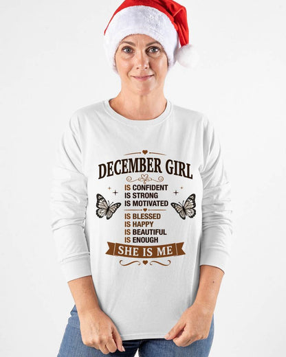 DECEMBER GIRL – FAITH, STRENGTH & BEAUTY - FOR WOMEN - TLEE12 (SKU2605-378-12)