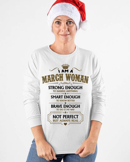 MARCH WOMAN – BOLD STRONG REAL - FOR WOMEN - TLEE03 (SKU2605-90-03)