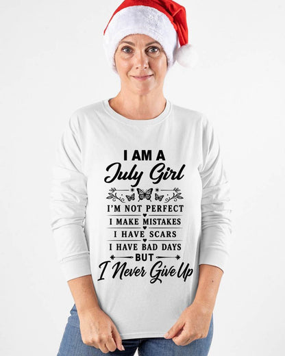 JULY GIRL NEVER GIVE UP - FOR WOMEN - TLEE07 (SKU2606-378-07)