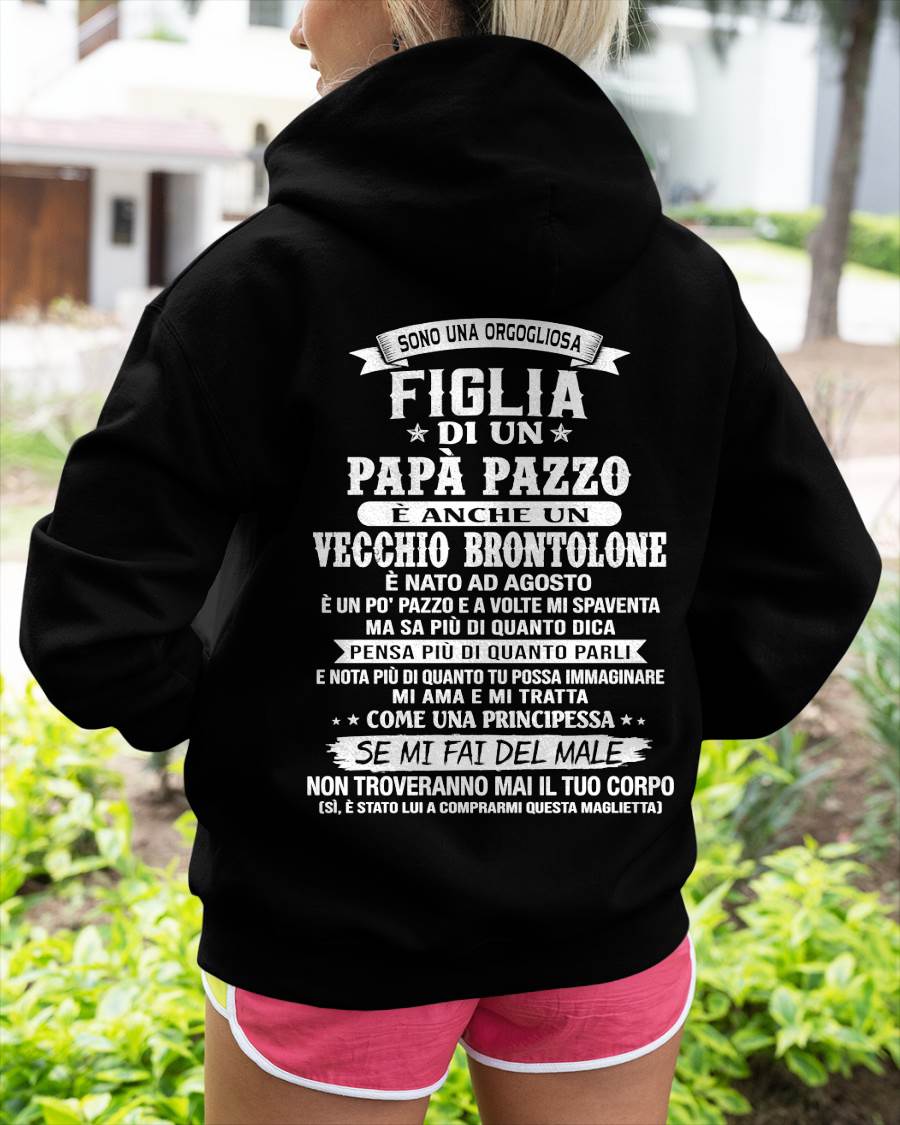 AGOSTO / FIGLIA DI UN PAPÀ PAZZO - REGALO DA PAPÀ  - TLEE08 (SKU2606-155-08)