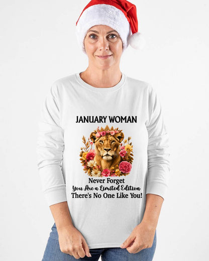 JANUARY WOMAN – PROUD TO BE DIFFERENT - FOR WOMEN - TLEE01 (SKU2607-74-01)