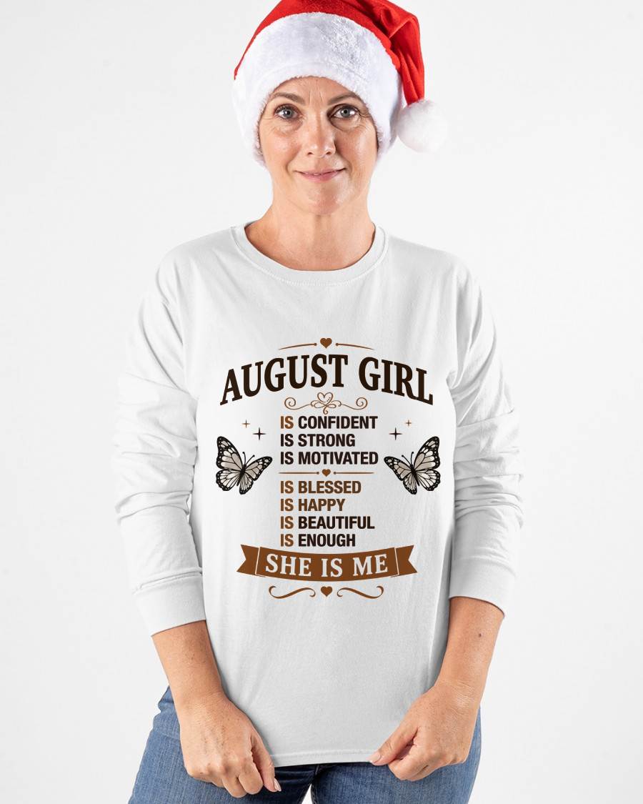 AUGUST GIRL – FAITH, STRENGTH & BEAUTY - FOR WOMEN - TLEE08 (SKU2605-378-08)