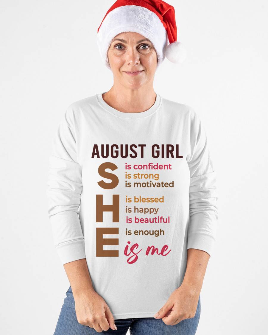 AUGUST GIRL - SHE IS ME - FOR WOMEN - TLEE08 (SKU2607-164-08)