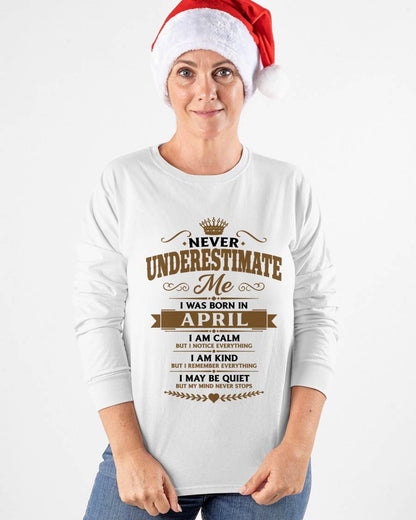 APRIL - SWEET CALM AND UNFORGETTABLE - FOR WOMEN - TLEE04 (SKU2608-491-04)