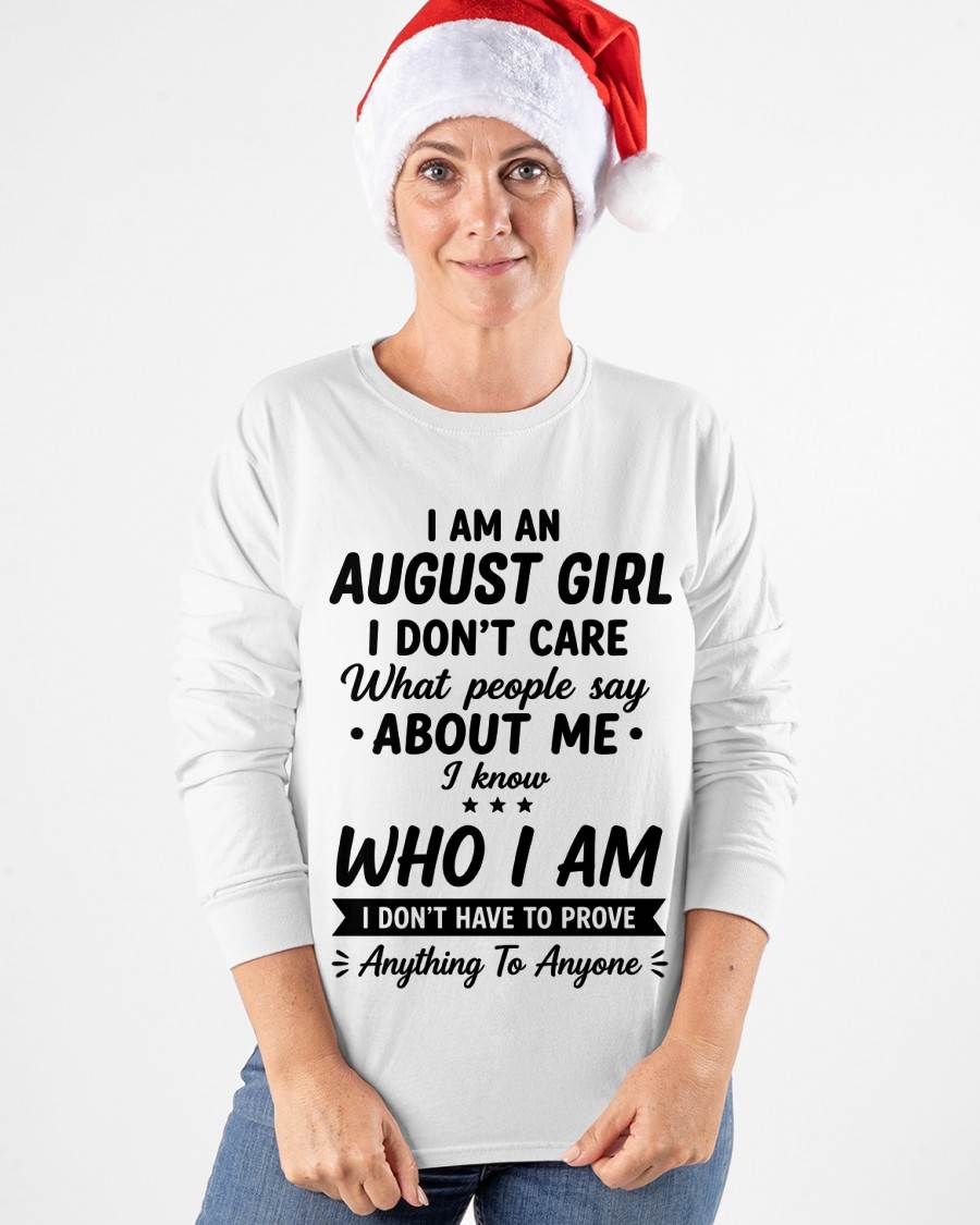 AUGUST – I DON'T CARE WHAT PEOPLE SAY ABOUT ME - FOR WOMEN - TLEE08 (SKU2606-379-08)