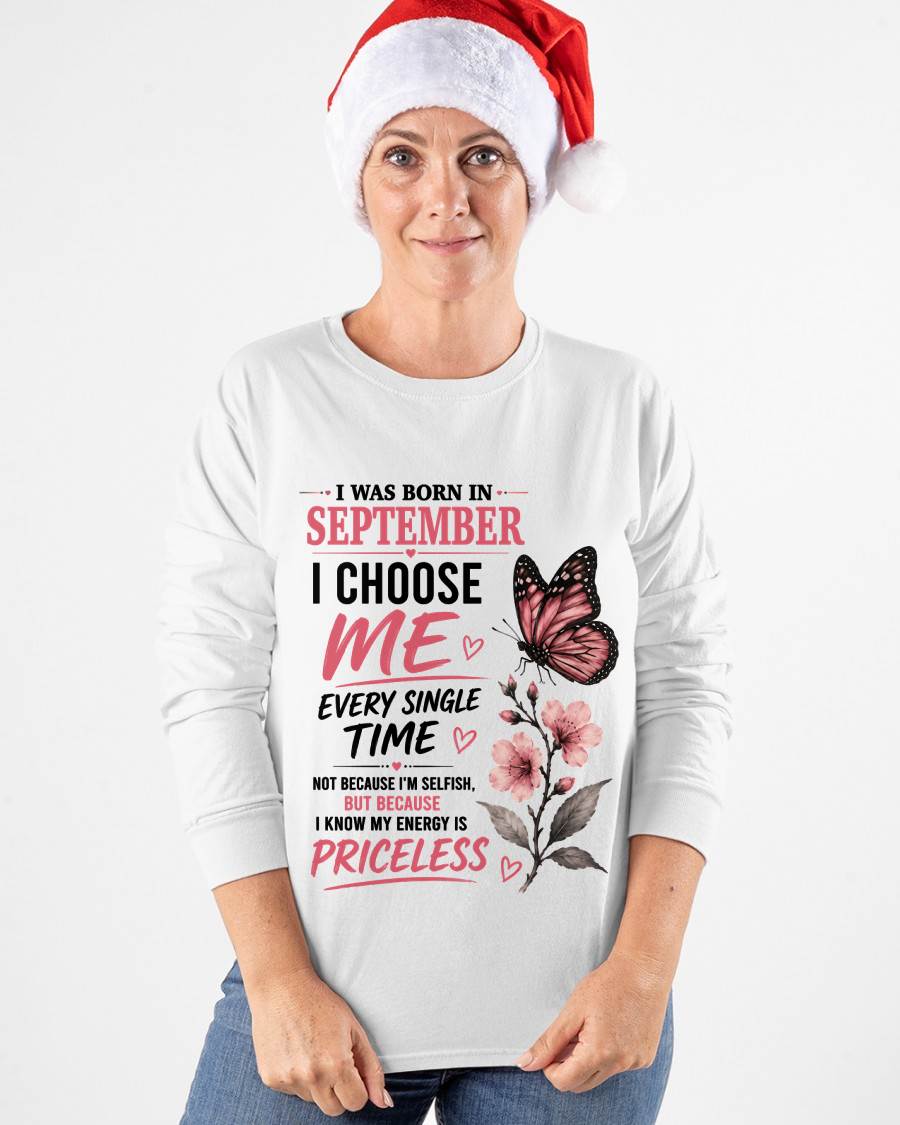 SEPTEMBER QUEEN – I CHOOSE ME EVERY SINGLE TIME - FOR WOMEN - TLEE09 (SKU2606-02-09)