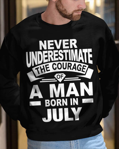 JULY BORN MAN : COURAGE STRENGTH & PRIDE - FOR MAN - TLEE07 (SKU2606-126-07)