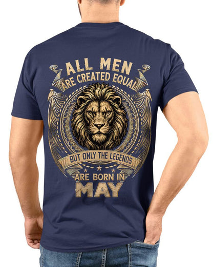 MAY BORN LEGEND SHIRT – LION KING - FOR MAN - TLEE05 (SKU2606-177-05)