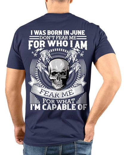 JUNE – DON’T FEAR ME FOR WHO I AM, FEAR ME FOR WHAT I’M CAPABLE OF - FOR MAN - TLEE06 (SKU2604-199-06)