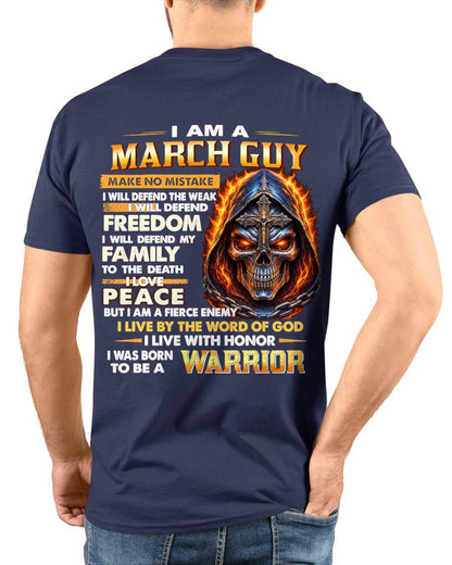 MARCH – DEFENDER OF FAMILY AND FREEDOM - FOR MAN - TLEE03 (SKU2605-46-03)