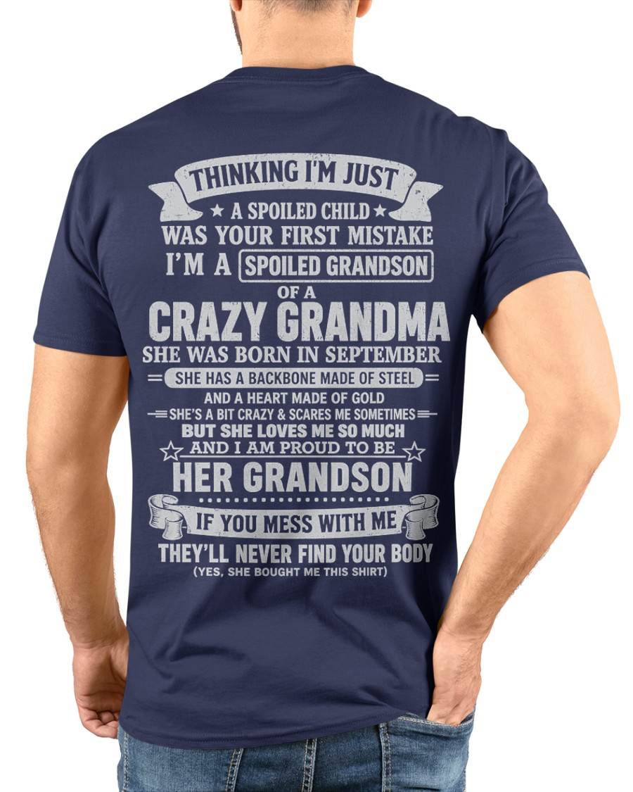 SEPTEMBER - GRANDMA’S PROTECTION MODE: ON - FROM GRANDMA - TLEE09 (SKU2607-06-09)