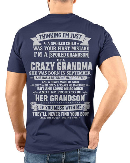 SEPTEMBER - GRANDMA’S PROTECTION MODE: ON - FROM GRANDMA - TLEE09 (SKU2607-06-09)