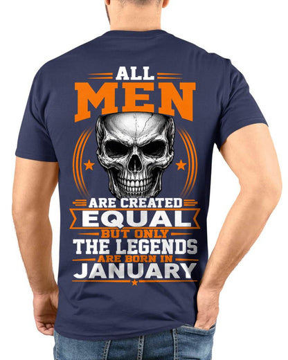 JANUARY BORN – NOT JUST MEN, BUT LEGENDS - FOR MAN - TLEE01 (SKU2604-310-01)