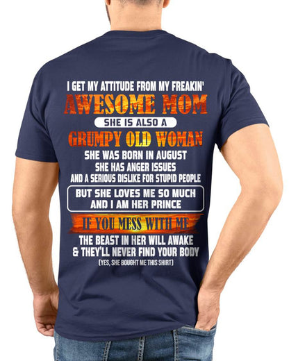 AUGUST - MESS WITH ME, MEET MY AWESOME MOM - FROM MOM - TLEE08 (SKU2606-142-08)