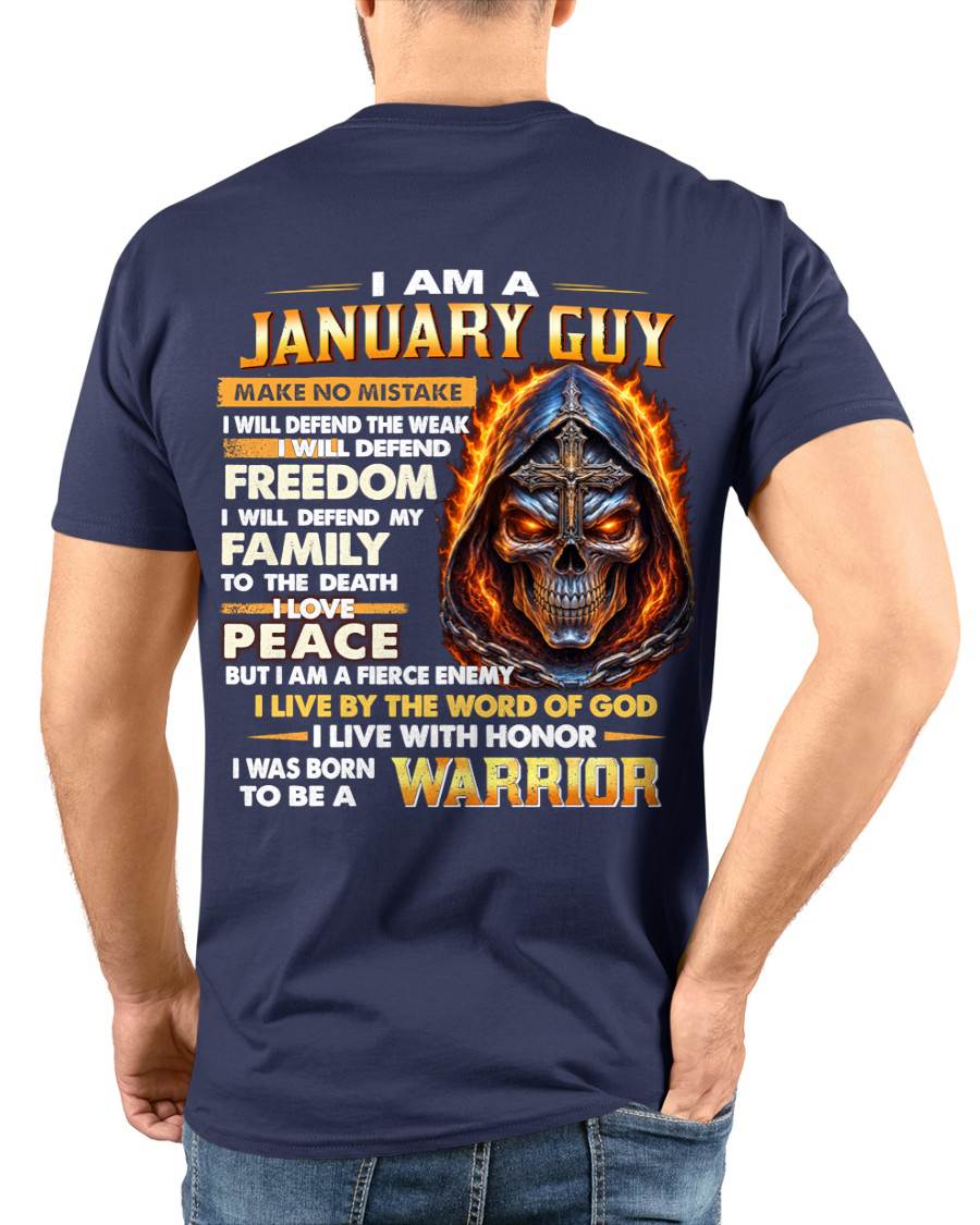 JANUARY – DEFENDER OF FAMILY AND FREEDOM - FOR MAN - TLEE01 (SKU2605-46-01)