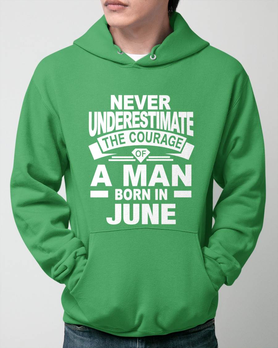 JUNE BORN MAN : COURAGE STRENGTH & PRIDE - FOR MAN - TLEE06 (SKU2606-126-06)