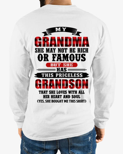 HER PRICELESS GRANDSON - FROM GRANDMA - TLEE00 (SKU2606-337-00)