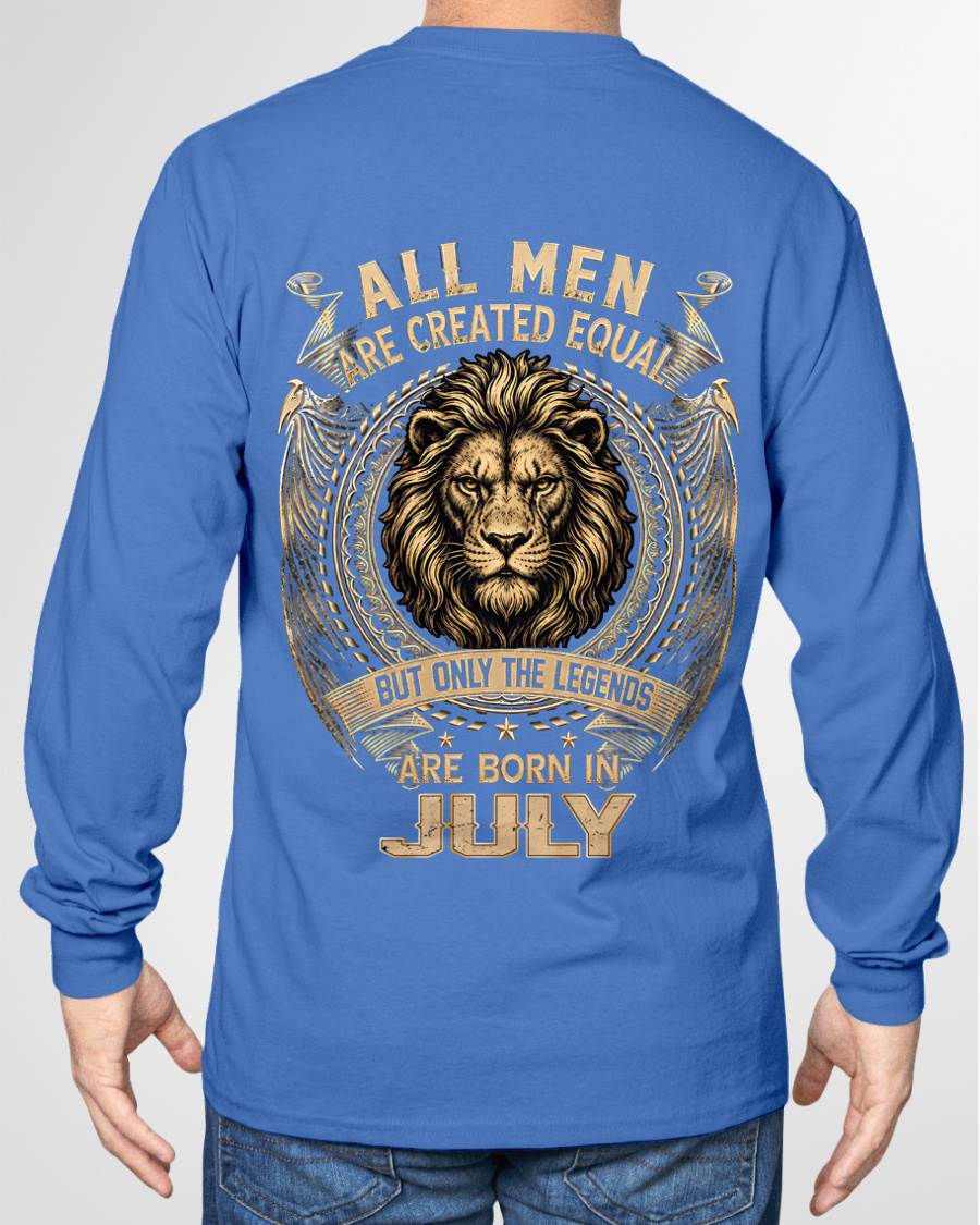 JULY BORN LEGEND SHIRT – LION KING - FOR MAN - TLEE07 (SKU2606-177-07)