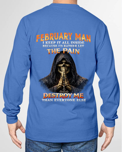 FEBRUARY MAN THE PAIN DESTROYS ME - FOR MAN - TLEE02 (SKU2606-116-02)