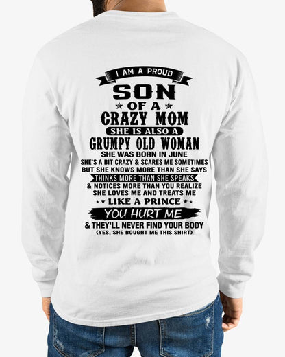 JUNE - MY MOM IS CRAZY BUT SHE LOVES ME - FROM MOM - TLEE06 (SKU2606-354-06)