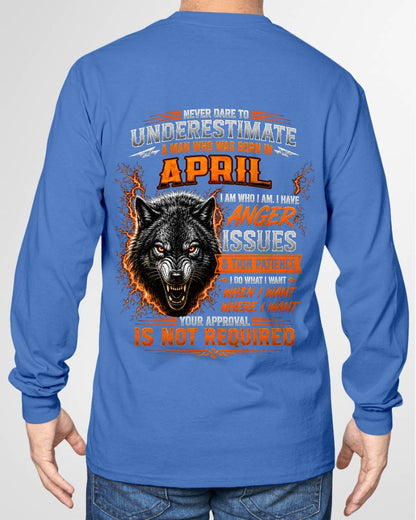 APRIL MAN I DO WHAT I WANT SHIRT - FOR MAN - TLEE04 (SKU2608-244-04)