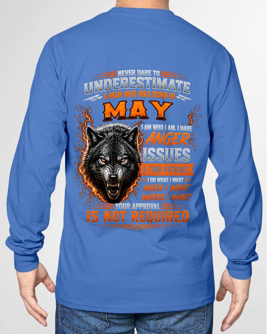 MAY MAN I DO WHAT I WANT SHIRT - FOR MAN - TLEE05 (SKU2608-244-05)