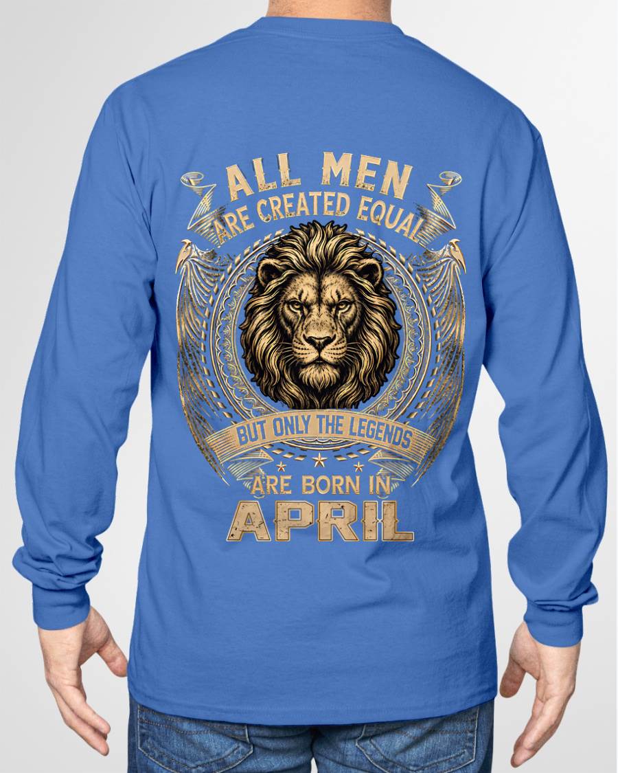 APRIL BORN LEGEND SHIRT – LION KING - FOR MAN - TLEE04 (SKU2606-177-04)