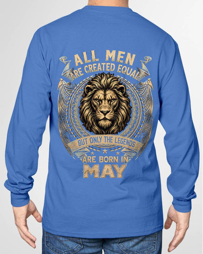 MAY BORN LEGEND SHIRT – LION KING - FOR MAN - TLEE05 (SKU2606-177-05)