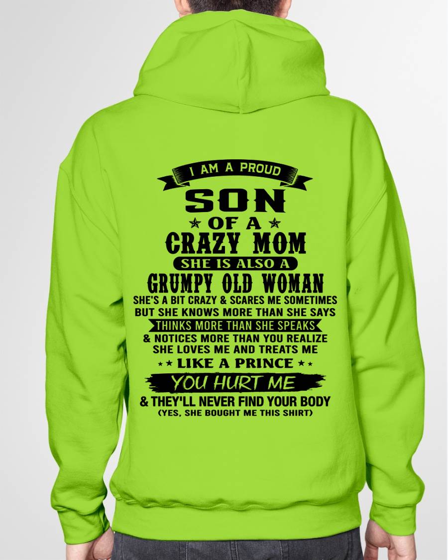 MY MOM IS CRAZY BUT SHE LOVES ME - FROM MOM - TLEE00 (SKU2606-354-00)